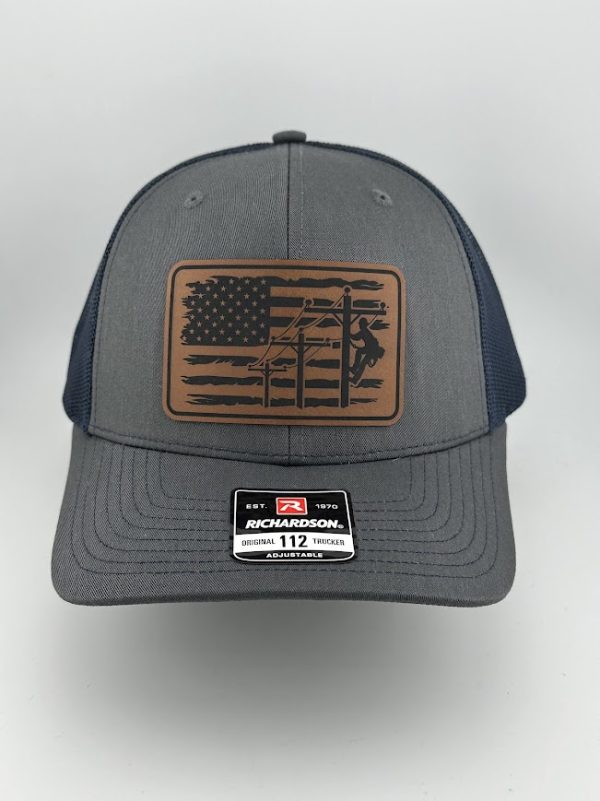 Lineman USA Flag Hat