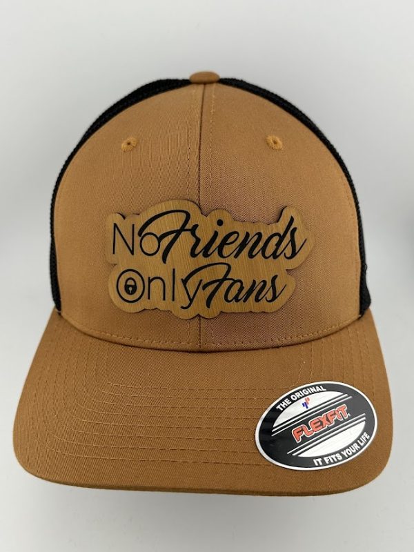 No Friends Only Fans Cutout Hat