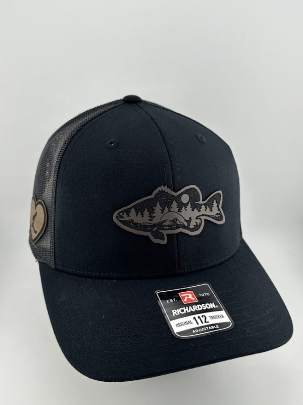 Fish landscape background Hat