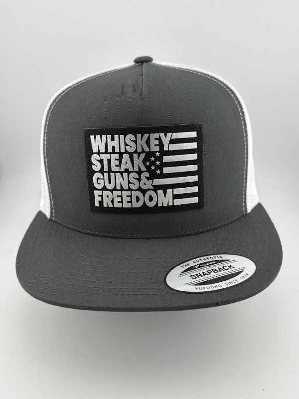Whiskey Steak Guns & Freedom Hat