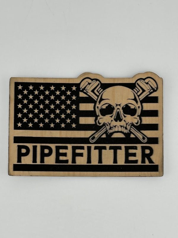 Pipefitter USA flag Hat
