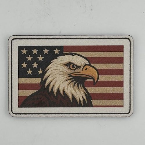 USA Flag with Bald Eagle Hat