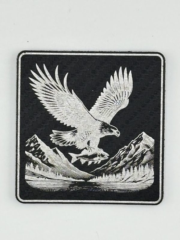 Eagle Flying Through Mountains Hat